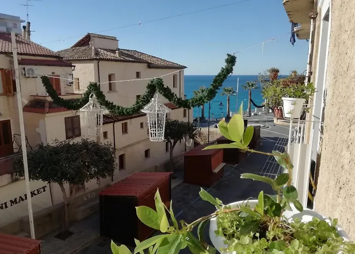 דירה La Casa Sulle Mura Di Vista Mare טרופאה