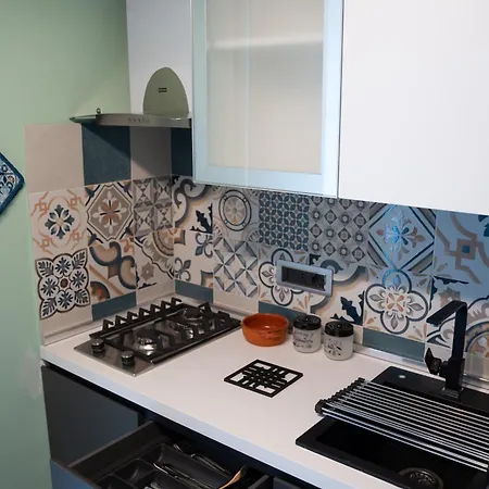 Lägenhet La Casa Sulle Mura Di Vista Mare